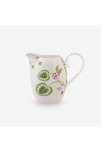 Lily & Lotus бел порцелански сад за млеко 250 ml
