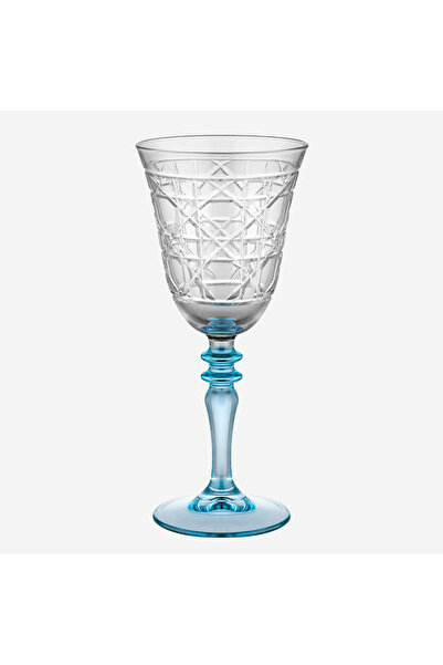 Gloria тиркизна стаклена чаша 270 ml
