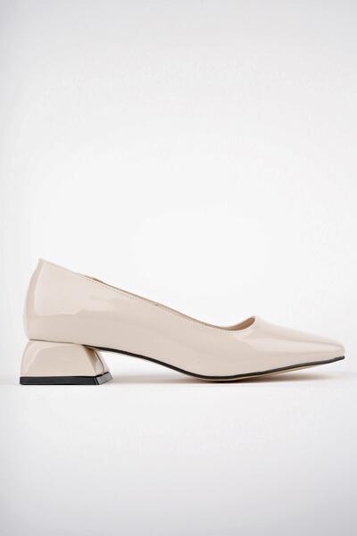 Lilith Square Toe Short Heeled Women's Casual Shoes