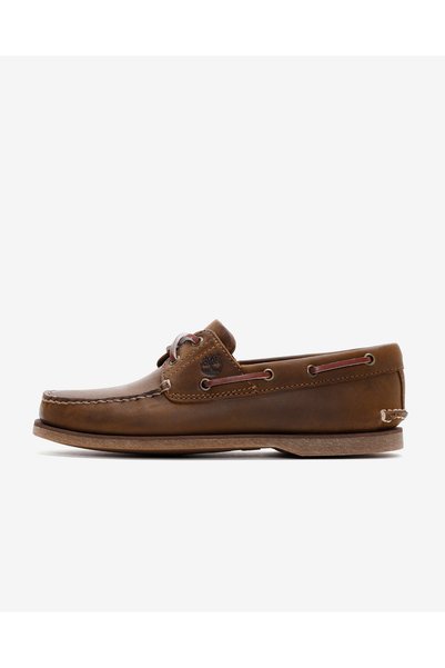 Classic Boat 2 Eye Men's Brown Boat Shoes Tb01001R2141