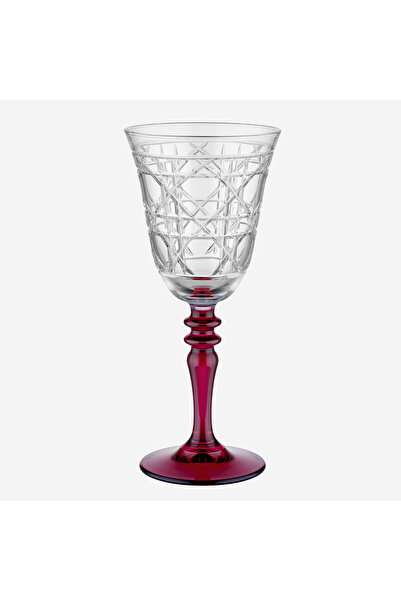 Gloria виолетова стаклена чаша 270 ml