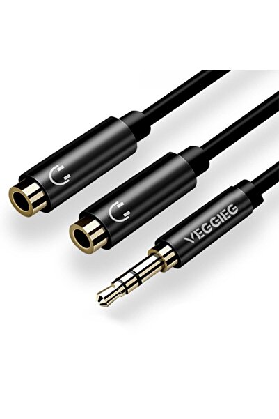 3.5mm 2 Y-кабел за разделувач на слушалки
