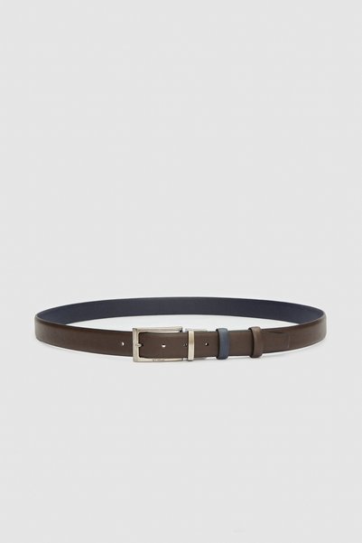 Ds Groom Brown Double Sided Belt