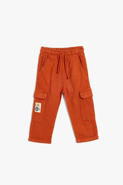 Brown Baby Boy Jeans 5Wmb40044Tw