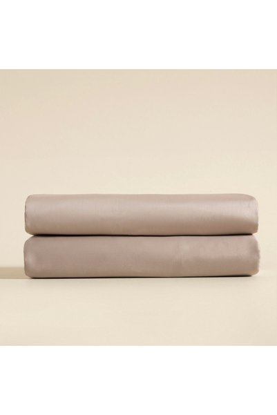 Alana 100% Cotton Single Fitted Sheet 100X200 cm Stone