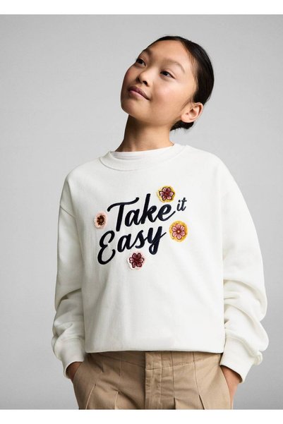 Floral Embroidered Sweatshirt