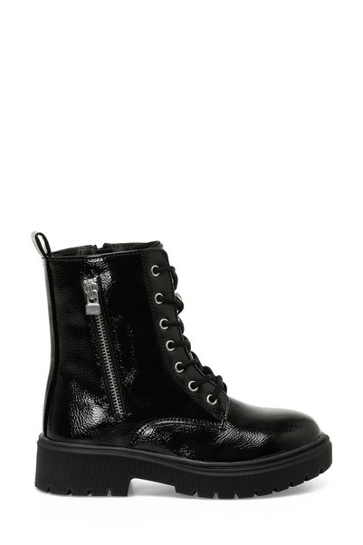 Rusia.F4Pr Black Girl's Biker Boots