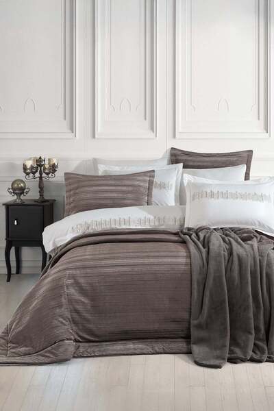 Luxury Dowry Package 11 Pieces (270X260 cm) Brown