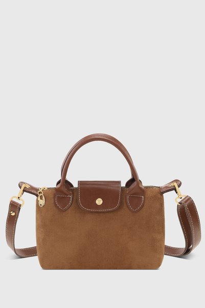 Suede Tan Versatile Pu Leather Shoulder Strap Bag 255