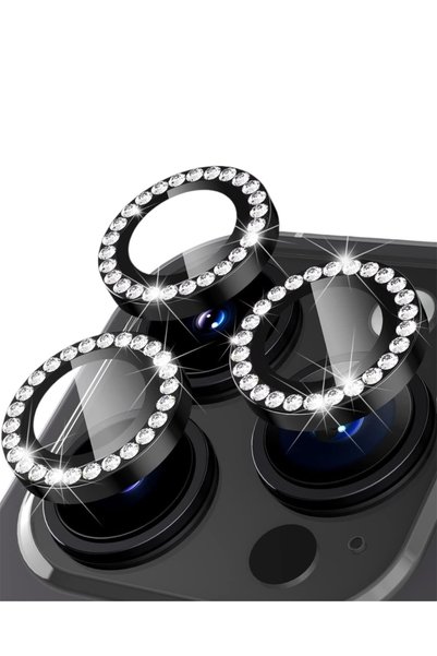 iPhone 14 Pro - 14 Pro Max Compatible Bright Stone Camera Lens Protector
