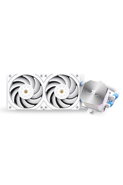 Frozen Edge 240 White 240mm Intel-AMD компатибилен бел течен ладилник за процесор
