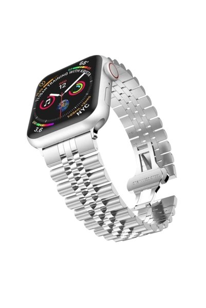 Apple Watch 38 - 40 - 41mm Compatible Olexi Loop Steel Band