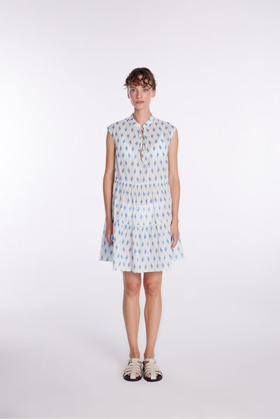 Patterned Mini Dress