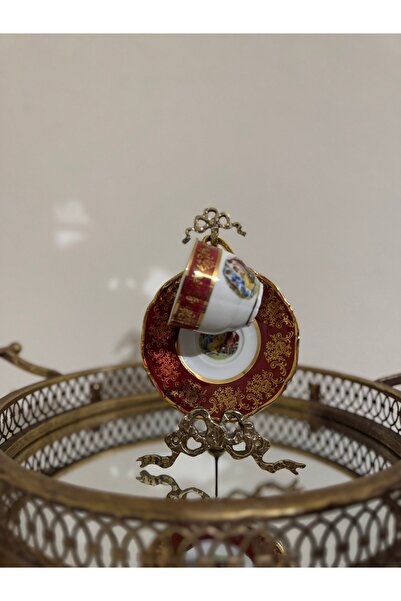 ESTERHOMEDECOR месинг држач за една шолја