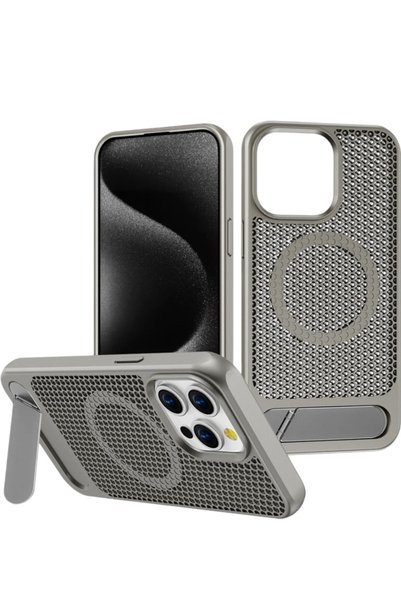 iPhone 14 Plus Compatible Stand Heat Dissipation Magsafe Supported Case