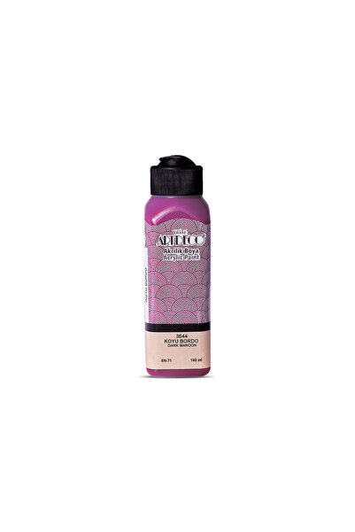 Акрилна боја 140ml Темно бордо 3644