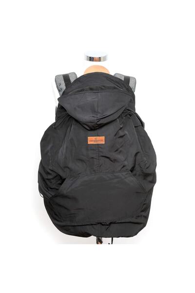 Кенгур- прекривка за количка - црна