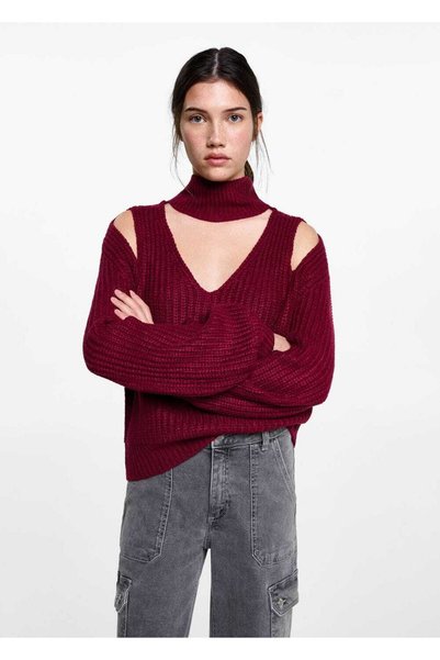 Oversize Sweater with Slit