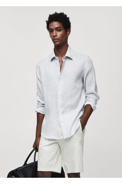 100% Linen Regular Cut Shirt