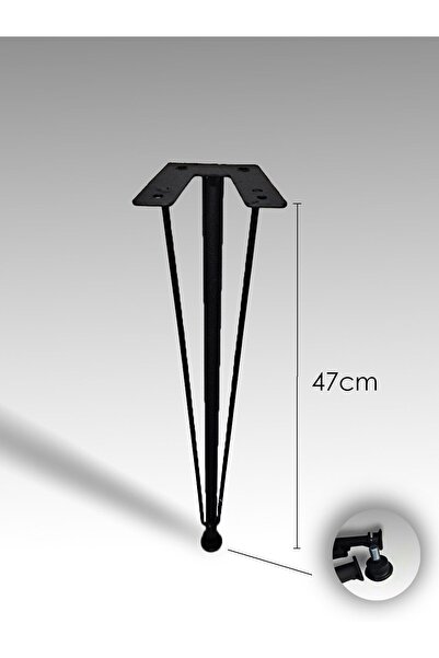 47cm-4 железни ногарки за масичка, железни ногарки, ногарки за маса, метални ногарки.