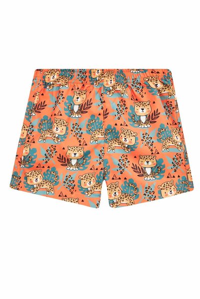 Boy's Baby Swim Shorts - Troy S202 Orange