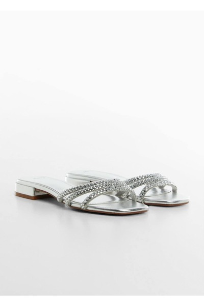 Sandals with Bright Straps
