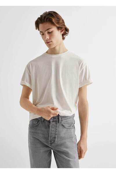 Ripped Tapered Jeans