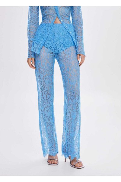 Guipure Palazzo pants