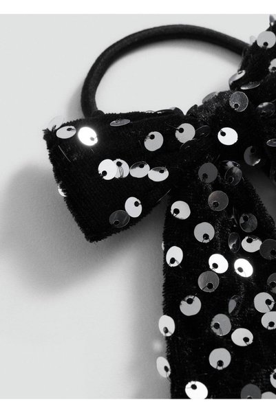 Bow hair rubber
