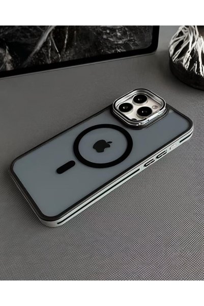 iPhone 15 Plus Compatible Lens Bracket Magsafe Supported Case with Gift
