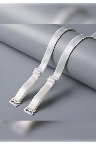 Adjustable Bra Strap White Color