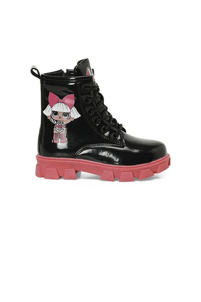 Girl's Black Boots - 4W Lusılu.P4Pr, a 101893596