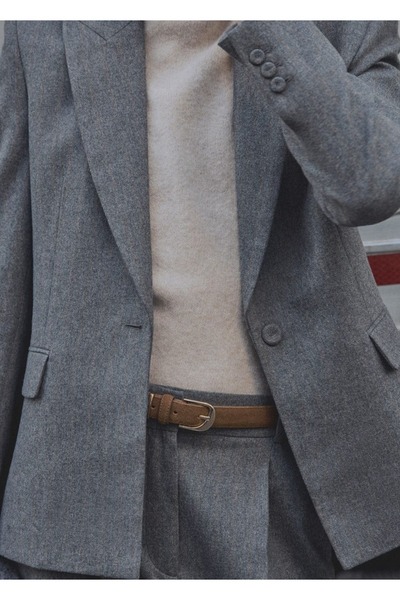 Pure Wool Blazer Jacket