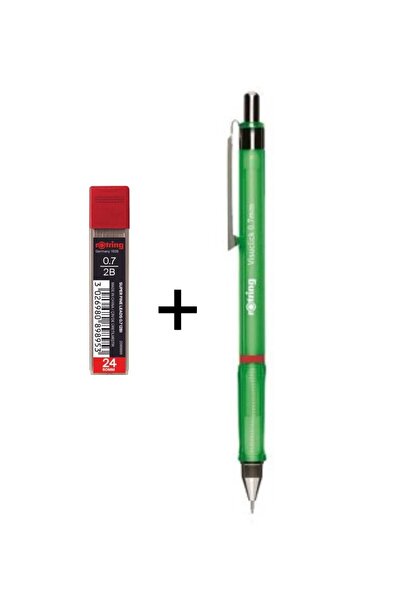 ROTRING Visuclick 07 техничко пенкало + ROTRING 0.7 60mm графит