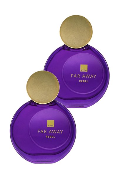 Far Away Rebel Women's Perfume Edp 50 Ml. Set of Two