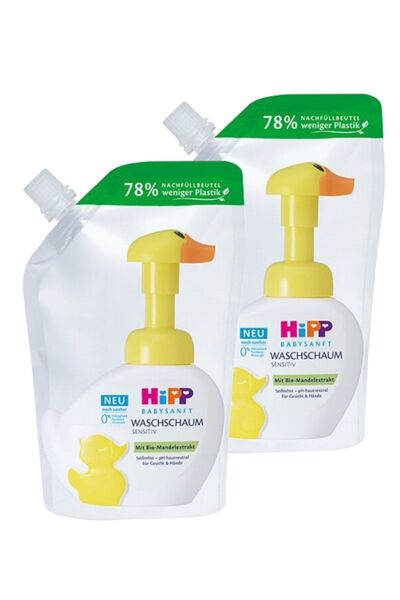 BABYSANFT ПЕНА ЗА МИЕЊЕ РАЦЕ ЗА БЕБИЊА РЕФИЛ 250 ML 2 ПАРЧИЊА