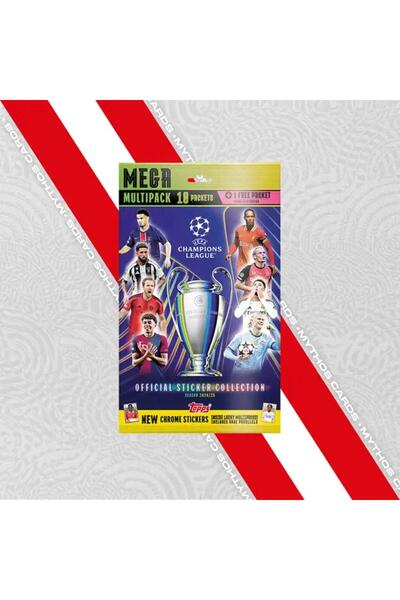 2025 Uefa Champions League налепници мега мултипакување