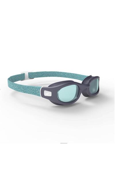 Nabaiji Swimming Goggles - Green - Turquoise Glasses - Size L - Soft