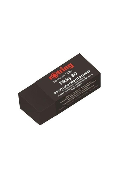 Tikky 30 Exam Eraser Black