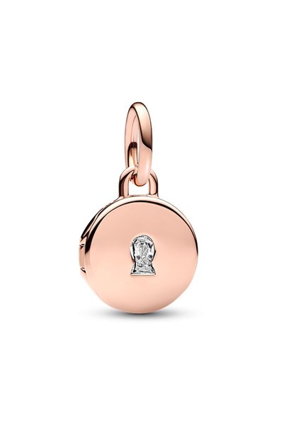 Openable and Writable Love Locket Dangle Charm