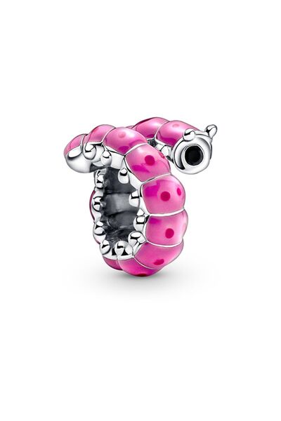 Compatible Cute Spiral Caterpillar Charm