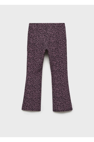 Patterned Flared Leggings