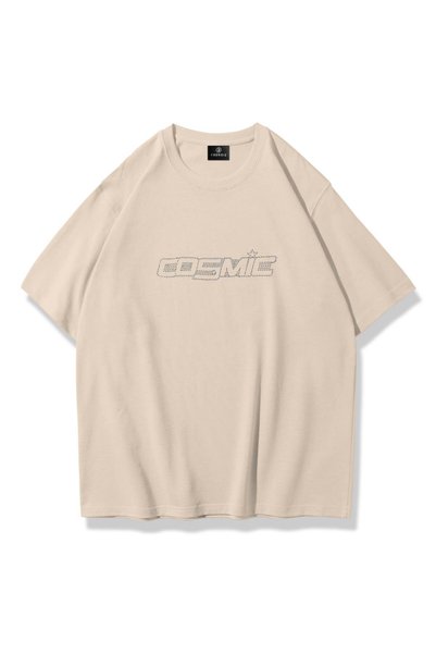 Unisex Cosmic Stone Print T-shirt Stone