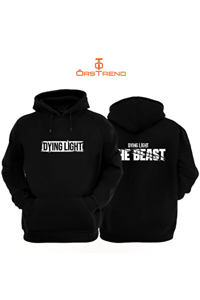 Унисекс дуксер со капуљача со принт Dying Light The Beast