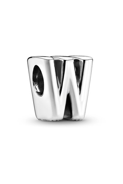 W Letter Charm