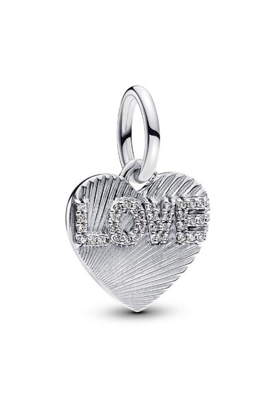 Engravable Heart Tag Dangle Charm
