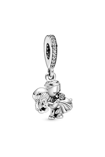Bride And Groom Dangle Charm