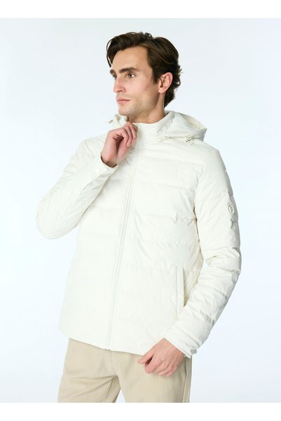 Beige Men's Coat F4Wm-Mnt 2058