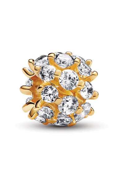 Sparkling Round Charm