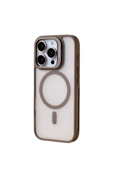 iPhone 16 Pro Max Compatible Stand Case Pro Lens Magsafe Case